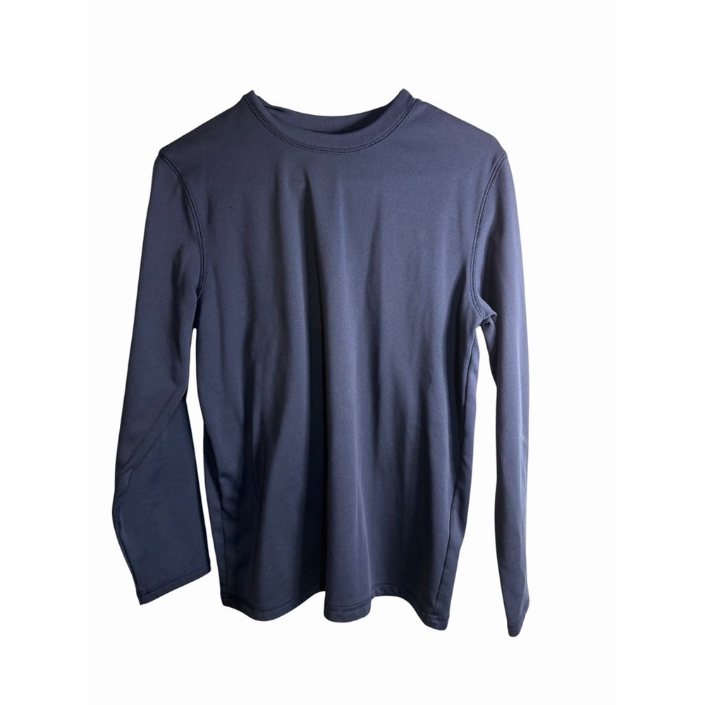 zero X posur dri tech boys blue long sleeve shirt size large 14 16